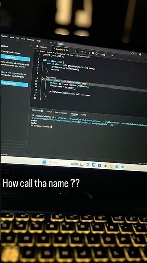 Print a Name Multiple Times in Java 🔥 | Java Loops Explained #Shorts#java #programming