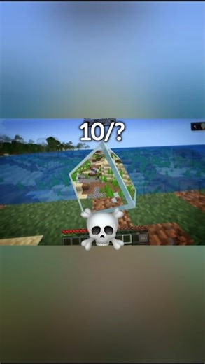 Minecraft clear water glass xray #minecraft #gaming #shorts #fyp