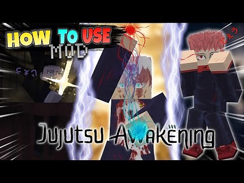 How to Use and Play JJK AWAKENING Mod Minecraft PE | 2025 | #minecraft #addon #anime