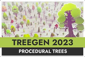 TREEGEN 2023 - procedural tree generator by Wiskered