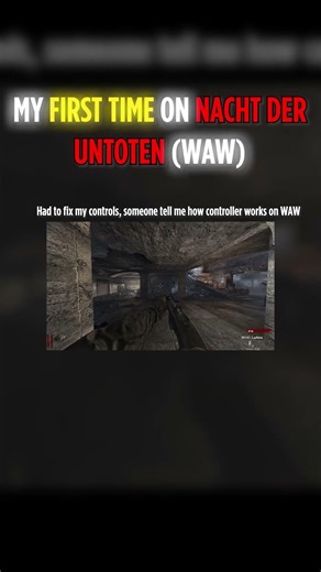 My first time on Nacht was not ideal #cod #codzombies #blackops1zombies #wawzombies #callofduty