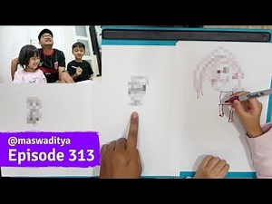 Menggambar Manusia Hanya 10 Detik!