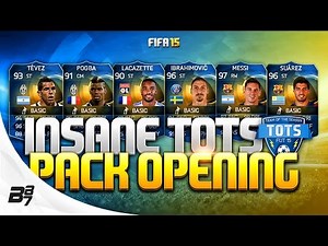 WTF IS THIS LEGEND LUCK! NEW INSANE TOTS PACK OPENING | FIFA 15