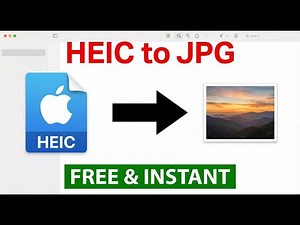 How to Convert HEIC to JPG on Windows 10/11 (Free & Instant)