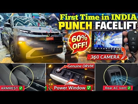 Tata Punch Smart Model Modification ✅ Punch Base to Top Modified ✅ Punch Modified ✅