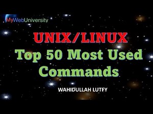 UNIX and LINUX Top 50 Most Used Commands