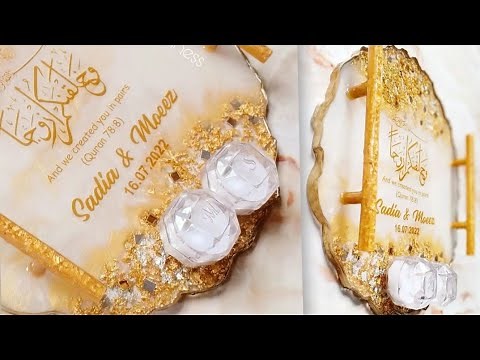 How to make Resin tray step by step with complete tutorial | Resin Art tips and tricks | Epoxy work