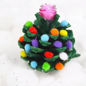 249 reactions · 400 shares | This sweet little pine cone tree from...