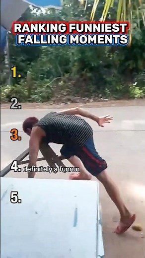 Ranking Funniest Falling Videos