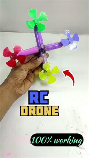 How to make rc drone || science project for class 7th #shorts