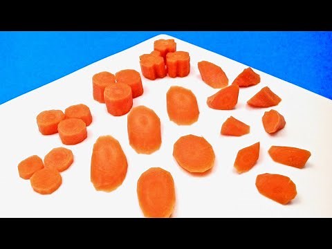 How to Cut Carrots into Rondelles and Cones / Cutting Tips