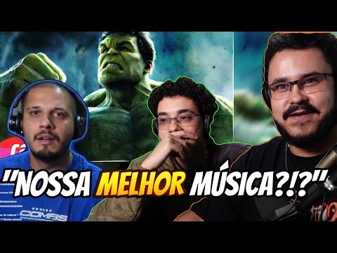 7 Minutoz reage ao RAP DO HULK (Nosso melhor som....) Lucas A.R.T., Gabriel Rodrigues & Pedro Alvez