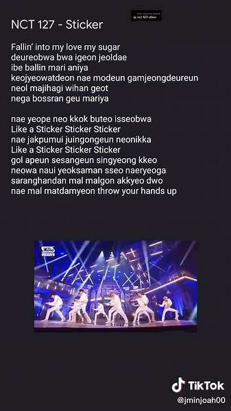 NCT 127 Sticker Lyrics Explained