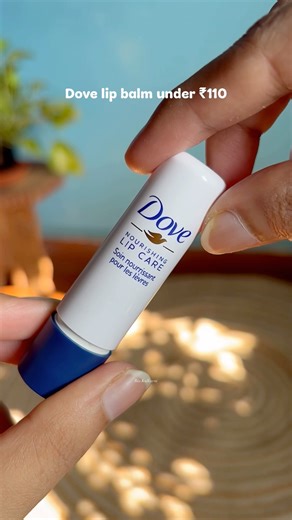 Dove Lip Balm under ₹110 ✨ #lipbalm #dovelipbalm #drylips #skincare #shorts #ytshorts #winterlipcare