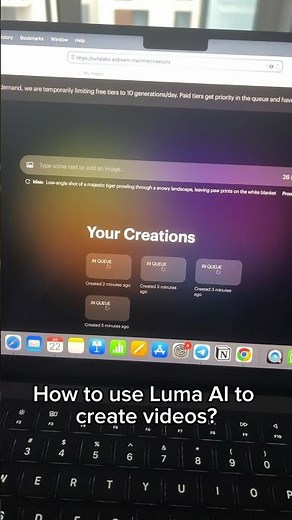 Luma AI - How to use (quick tutorial for beginners) #ai #lumaai #aiforbeginners