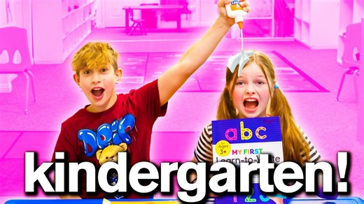 We tried kindergarten for 24 hours! 🏫