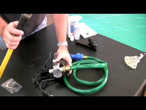 Electric Waterbed Drain Pump Instructions