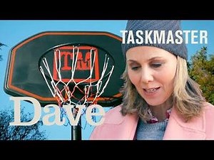Get A Basketball Through the Hoop Without Touching It - Taskmaster S5 EP1 - Dave