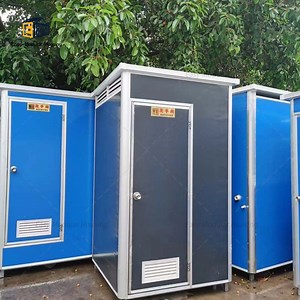[Hot Item] Aluminum Structure OEM Removeable Full Set Park Used Portable Cabin Toilet Manufacturer