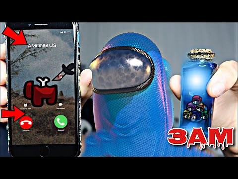 DO NOT DRINK AMONG US POTION AT 3AM!! *OMG I TURNED INTO AMONG US*