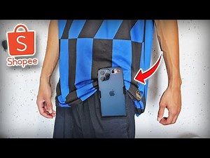 COMPREI O SUPORTE DE CELULAR DE CINTURA DO MC POZE