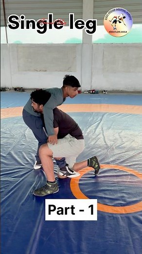 Single Leg Attack – Wrestling Ka King Move 💪 #shorts #wrestling #trending #kushti #viral #like