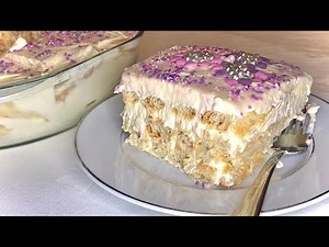 Honeycomb Cake | 4 Ingredient Simple Puff Pastry Cream Cake