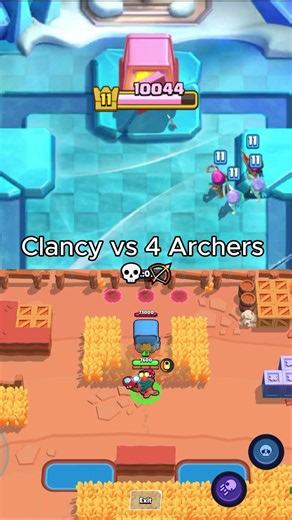 Clancy vs 4 Archers 💀🏹 Heist Mode