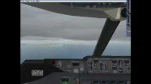 FS2004　羽田に着陸