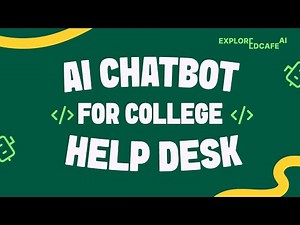 How To Make an AI College Chatbot in Minutes!