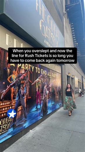 Rush Ticket Experience for The Great Gatsby Musical