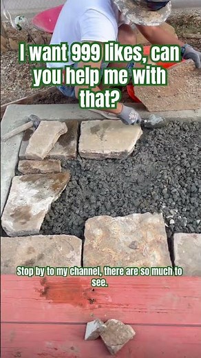 How I build stairs and pathway using flagstones!