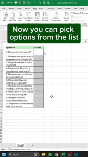 How To Learn Excel ll Advance Excel l #excel #shorts #spreadsheets #datascience #datavalidation #HTG