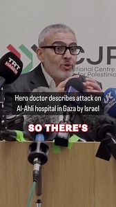 The testimony of Dr. Ghassan, who spent more than 50 days treating patients during the aggression against the Gaza Strip by the Israeli occupation army, which bombed and stormed hospitals without the slightest humanity.. part two #ICJP #Gaza | Friends of Palestine