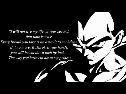 VEGETA QUOTES