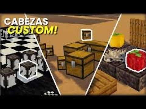 Como obtener cabezas personalizadas en JAVA EDITION!