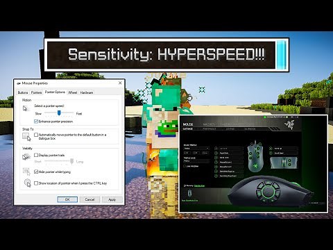 MC Settings, Enhanced Pointer Precision, DPI & MORE!!! (Settings Video)