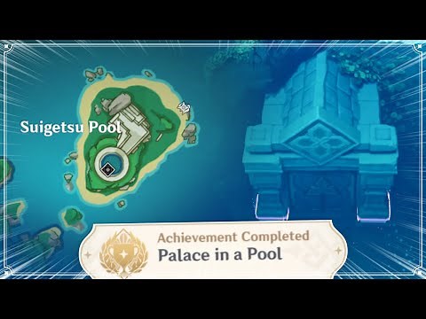 How to Unlock Palace in a Pool domain Genshin Impact Watatsumi Island Inazuma Patch 2.1 Guide