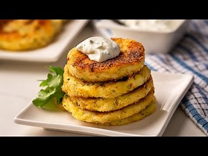 Cheesy Mashed Potato Pancakes Recipe