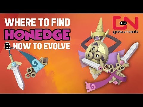 Where to find Honedge, Doublade, & How to Evolve into Aegislash - Pokemon Sword and Shield Evolution