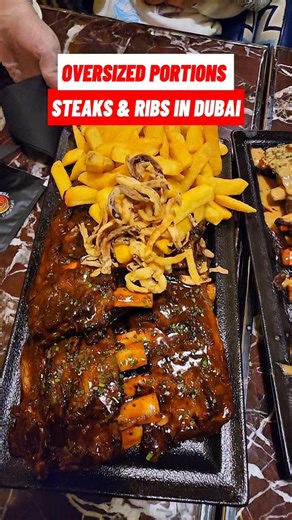 Hurricane's Grill in Dubai Mall - Oversized Portions! Dubai Blogger