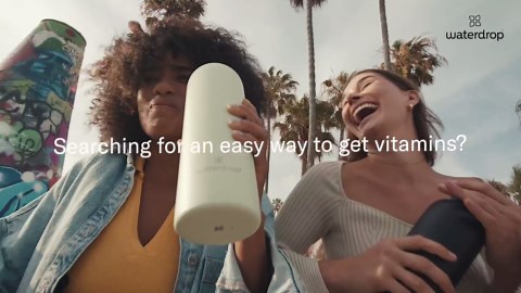 Waterdrop Hydration Cubes With Vitamin C, B Vitamins and Electrolytes, 4 Flavor Electrolyte Variety Pack, Flavored Water Enhancer Cubes for Still & Sparkling Water, Low Calorie, Sugar Free, 48 Count