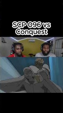 THIS Fight Between SCP 096 and Conquest Is Crazy #scp #invincible #shorts #smokecountyjk #animation