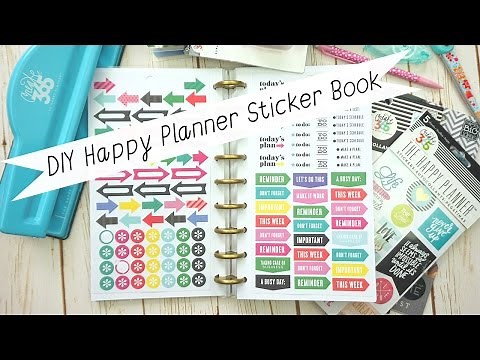 How to: DIY Happy Planner Sticker Book (MAMBI)