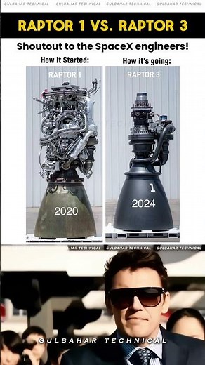 Raptor 1 vs Raptor 3: The Evolution of Power 🚀🔥