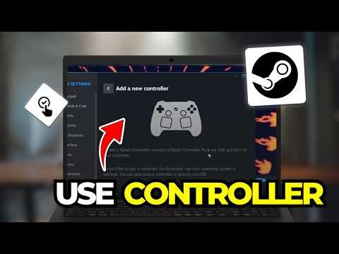 How To Use Controller On Steam And Fix Fast Sensitivity 2026 | Step By Step