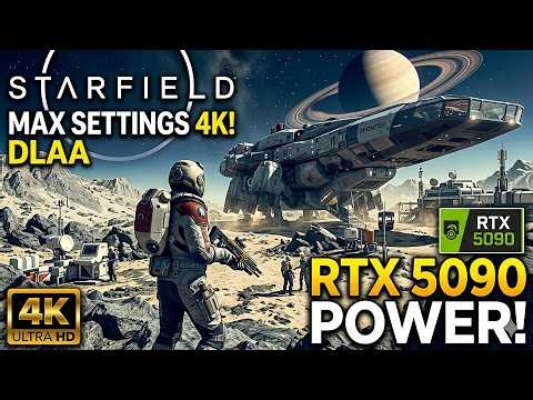 RTX 5090 Starfield 2026 Update: 4K Ultra + DLAA - How Does It Run Now?