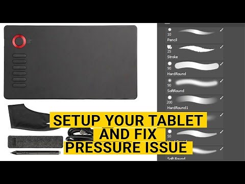 How To Setup Your Veikk Tablet And Fix Pressure Sensitivity Issue