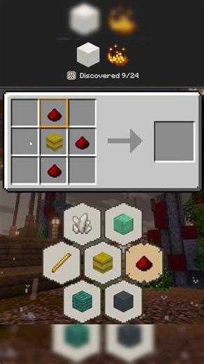 find the crafting recipes i can craft with these items in minecraft #minecraft