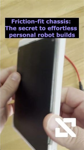 Friction-fit chassis for more easily maintainable personal robots